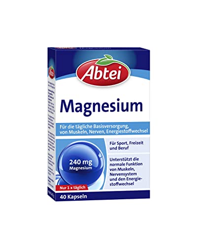 Abtei Magnesium Überdosierung