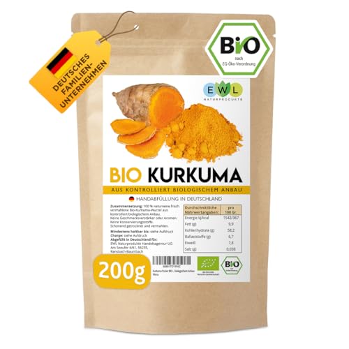 Ewl Naturprodukte Frische Kurkuma