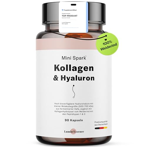 Lumin'Essence Kollagen & Hyaluronsäure Kapseln für Gelenke