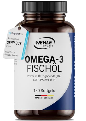 Wehle Sports Omega 3 Fischöl