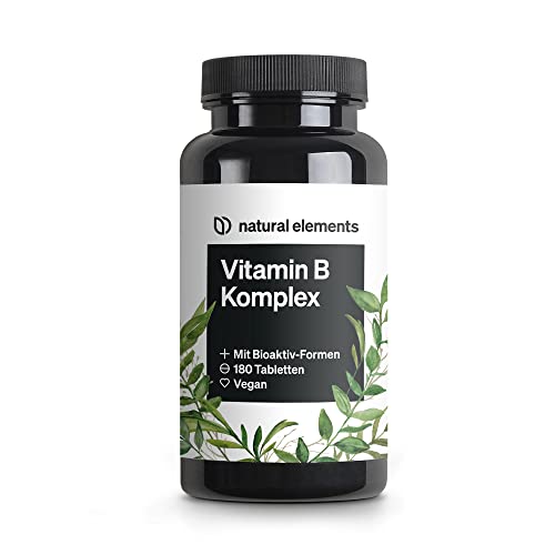 Natural Elements Vitamin B Komplex Hochdosiert