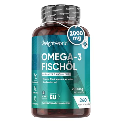 Weightworld Omega 3 Kapseln