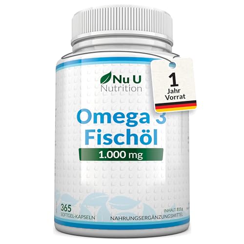 Nu U Nutrition Omega 3 Fischöl