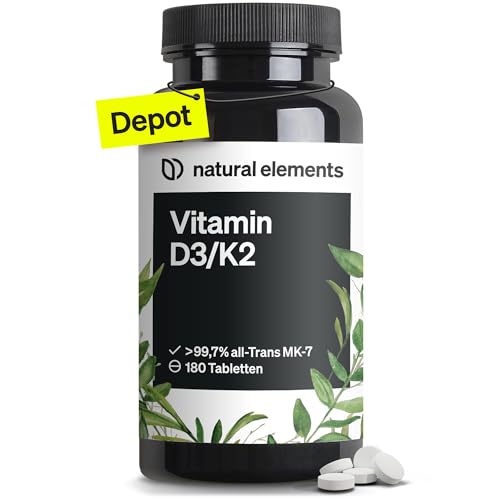 Natural Elements Vitamin D3 K2 Dosierung