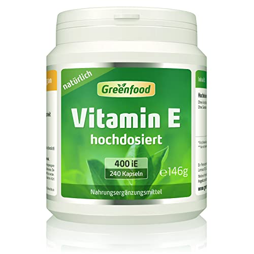 Greenfood Vitamin E Kapseln