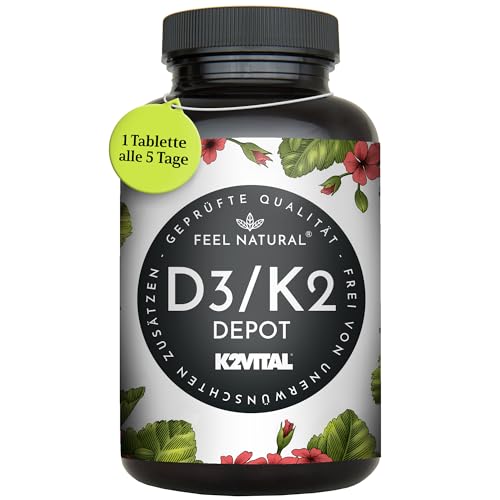 Feel Natural Vitamin D3 K2