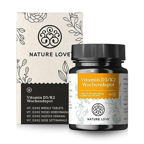 Nature Love Vitamin D3 K2 Dosierung